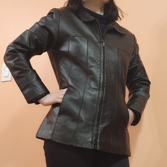 Leather jacket - Picture 2 of 2